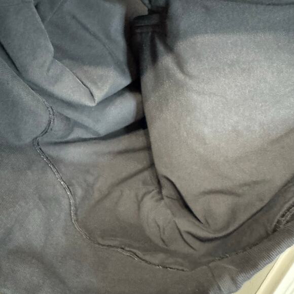 Lululemon Scuba Oversized Sherpa 1/2 Zip Black Fleece Sweatshirt Sz M/L - Picture 11 of 13